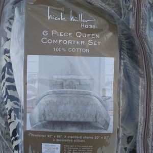 6 piece  bed set